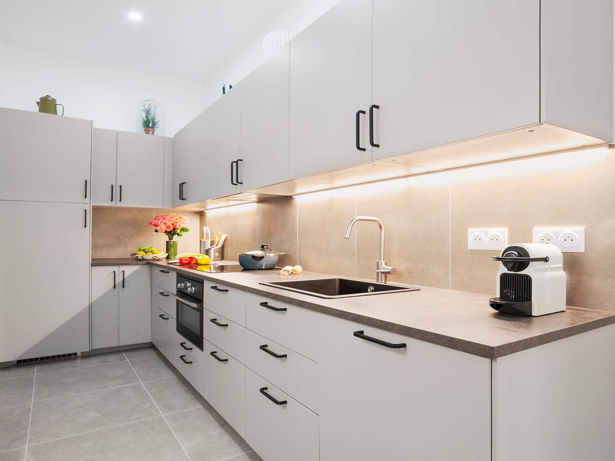 Suite – literie haut de gamme Chambre double suite – literie premium